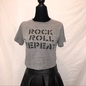 💫rock roll repeat crop